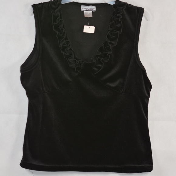 Stretch Velvet Top Sz XL Request - Picture 5 of 6